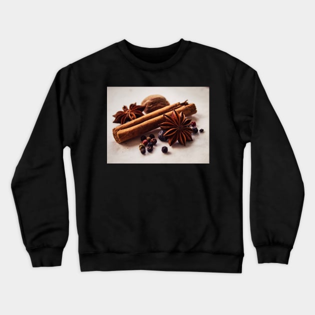 Winter Spices Crewneck Sweatshirt by hextrovert